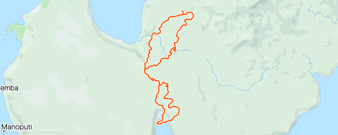 Map of the activity, Zwift - Group Ride: GXY DRAFT MONKEY [2.3-2.7WKG] CAT C (C) on Wandering Flats in Makuri Islands
