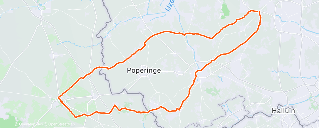 Map of the activity, Rouleurs 2.0