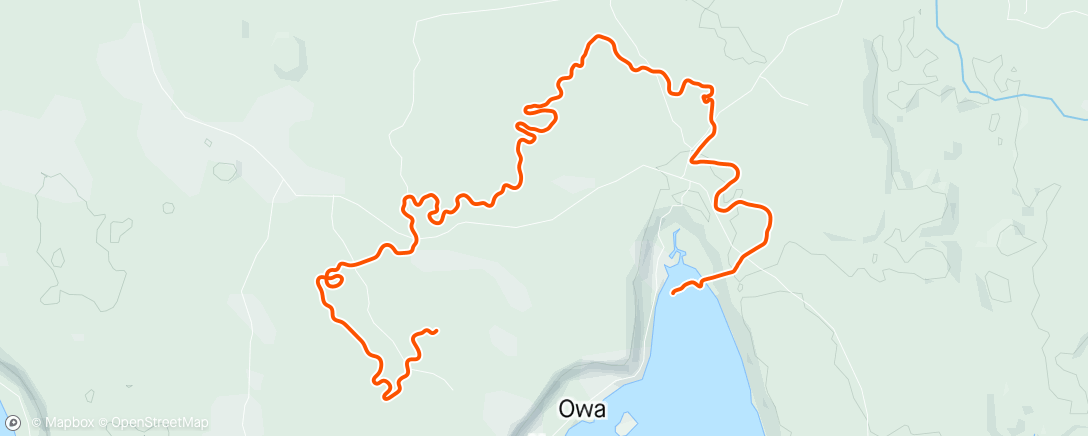 Map of the activity, Zwift - Group Ride: Cycle Nation Brussels Sunrise (D) on Turf N Surf in Makuri Islands