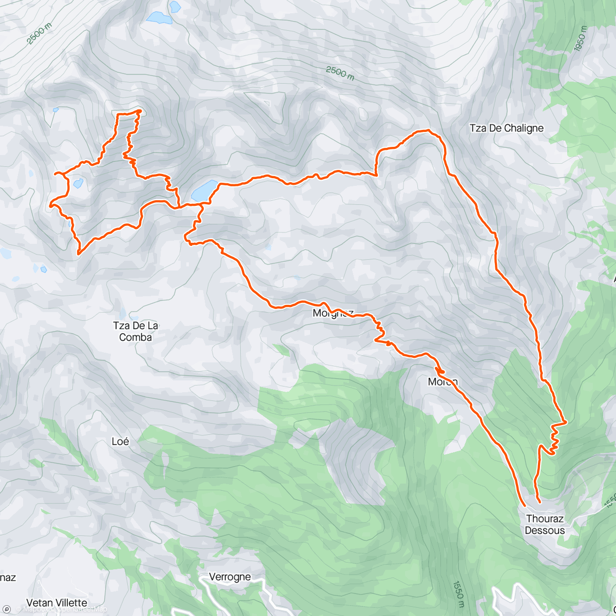 Mapa da atividade, We hadden zin in lang wandelen 😅✅