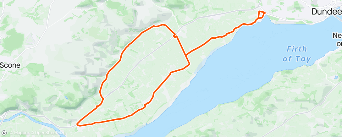 Karte der Aktivität „Carse Loop”