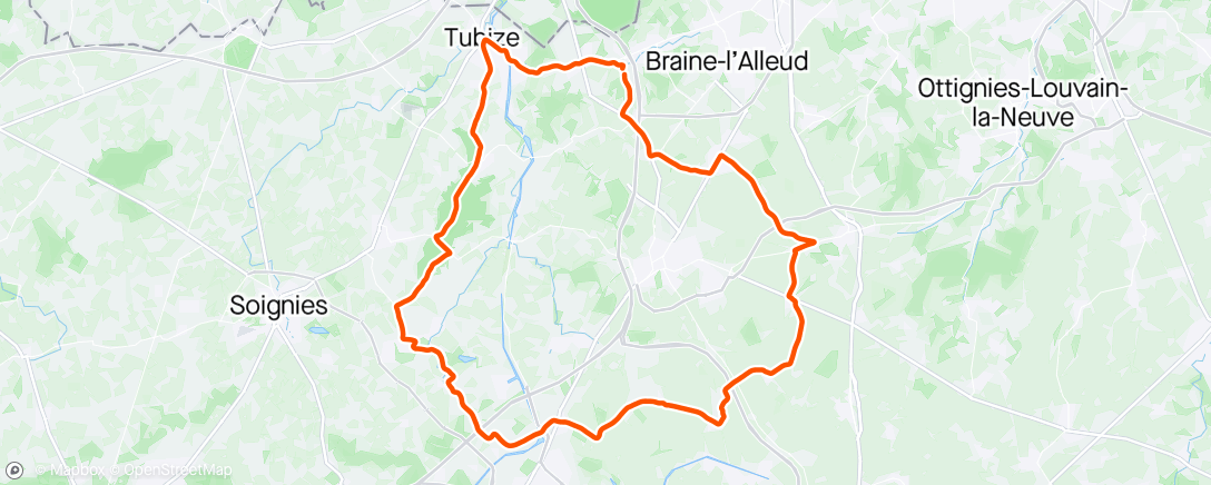 Map of the activity, Sortie vélo dans l'après-midi 🌦