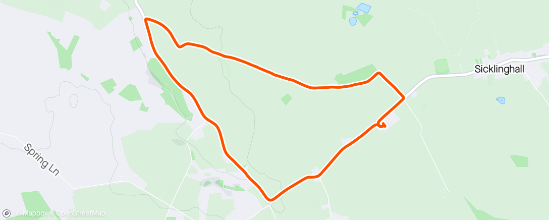Map of the activity, Horse riding 🏇 Fly Alley Loop