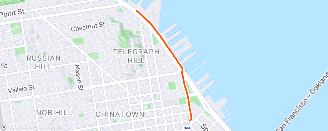 Map of the activity, Lunch Walk