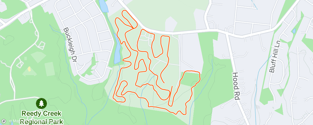 Map of the activity, Savage Race 3rd AG