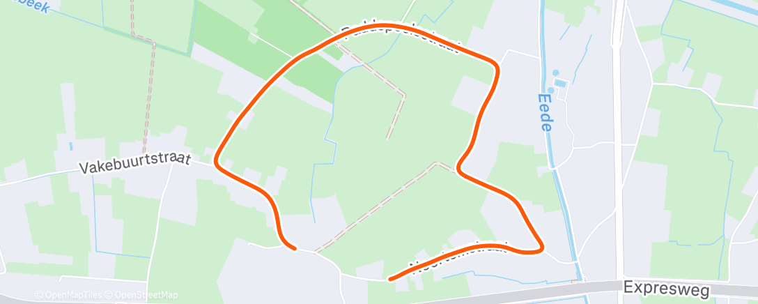 Карта физической активности (De kroost uitlaten)