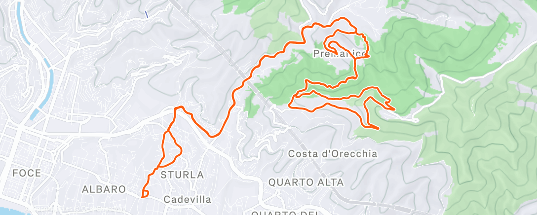 Карта физической активности (All I need is a bike.)