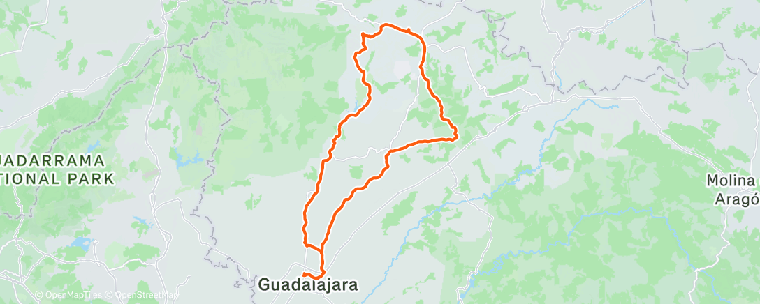 Map of the activity, Clásica de Nochebuena 🎅🎄