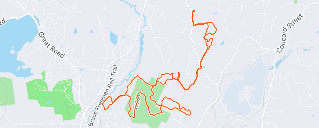 Map of the activity, Bye bye, 2025