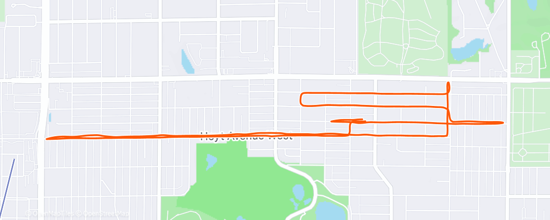 Carte de l'activité Morning Run