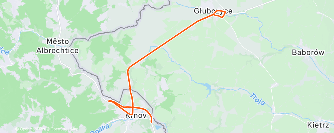 Map of the activity, 104/2025
Morning Ride