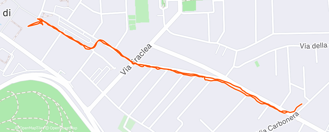 Map of the activity, San Donà di Piave