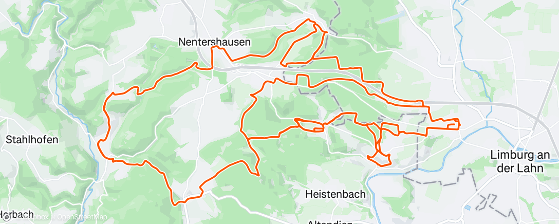 Map of the activity, Taunustaler Xmas Hm Battle
