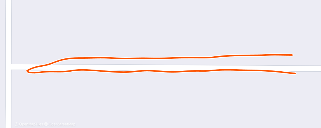 Map of the activity, Afternoon Walk