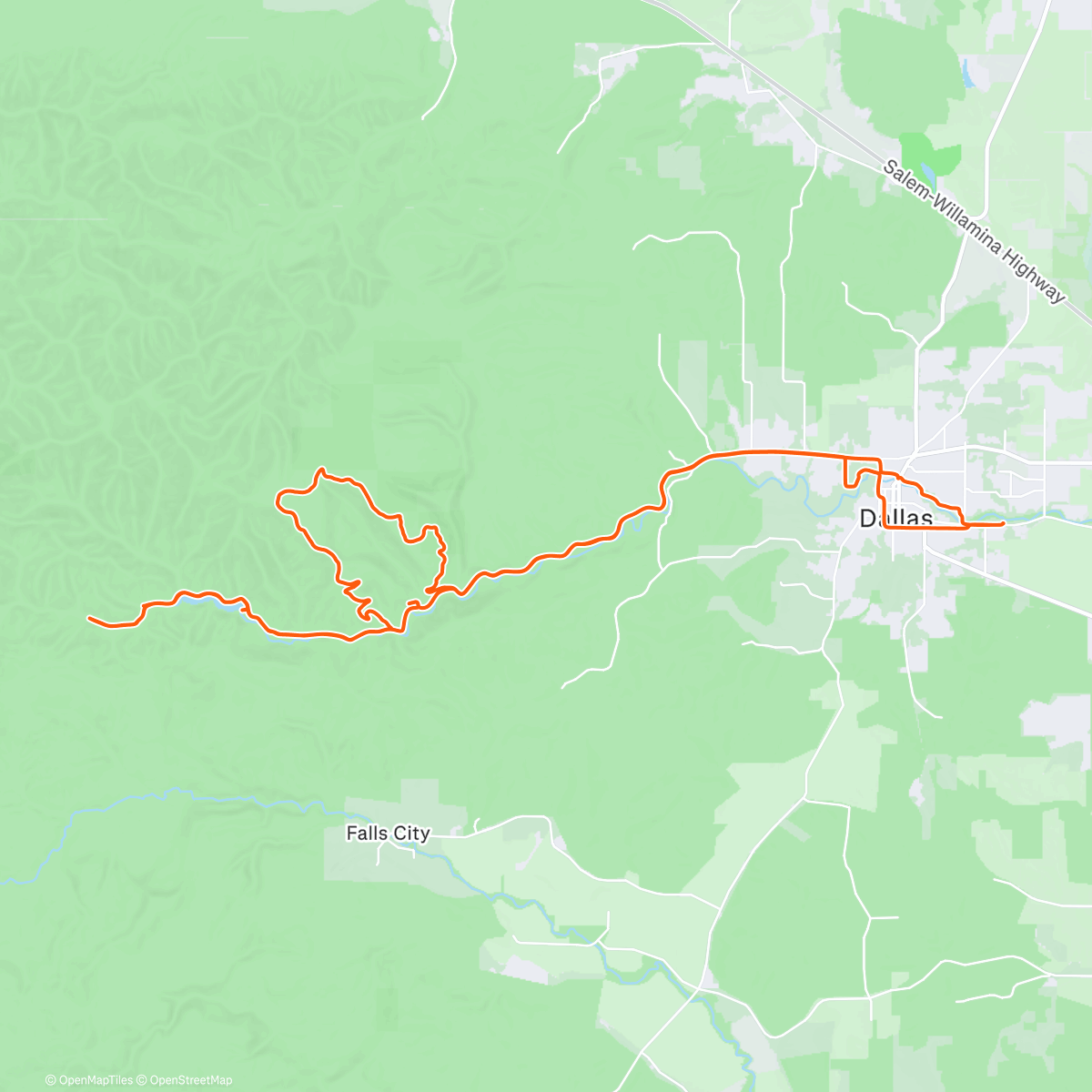 Map of the activity, Under The Influence.         Volbeat