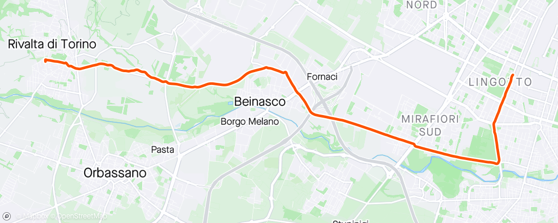 Map of the activity, Lingotto Rivalta