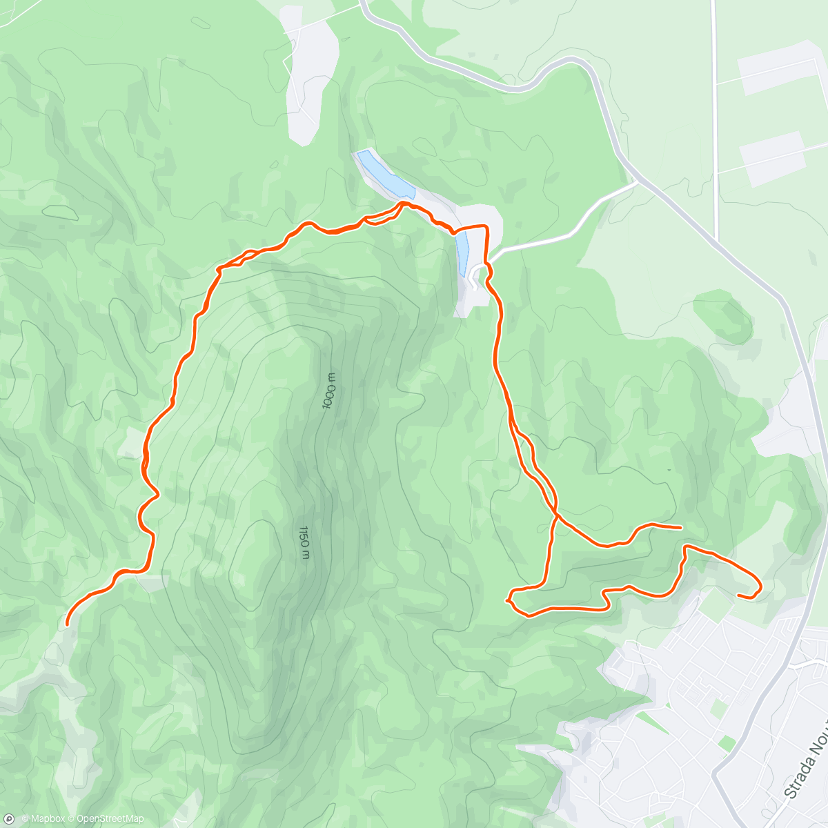 Map of the activity, Afternoon Mountain E-Bike  kids Ride