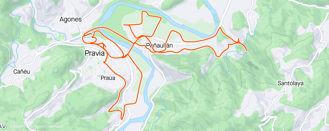 「2024-04-18 17:53:11 Vuelta sin rumbo」活動的地圖