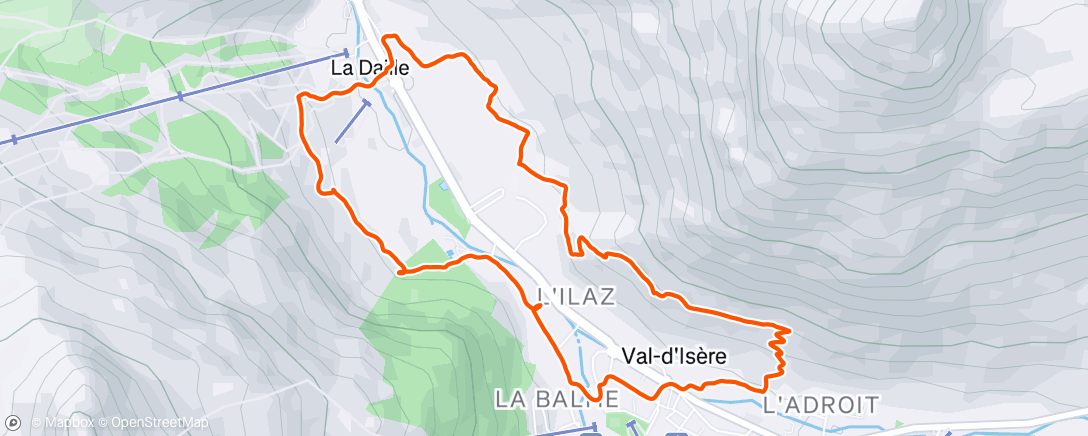 Map of the activity, Récup active balcons de Val 😎