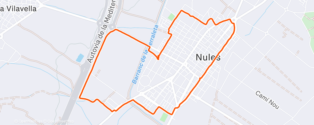 Карта физической активности (Morning Walk)