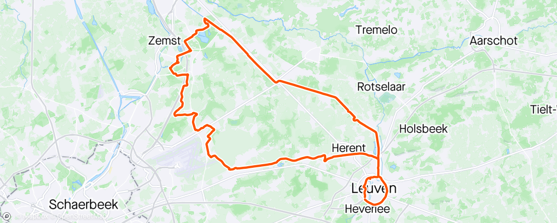 Map of the activity, Zaterdag ritje 🚴‍♀️🚴‍♀️