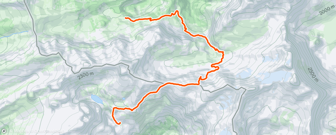 Map of the activity, Randonnée le matin