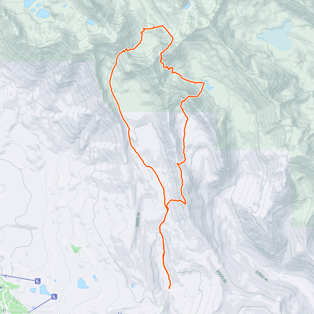 Mapa de la actividad, Morning Backcountry Ski
Beehive w Sam and Kyle