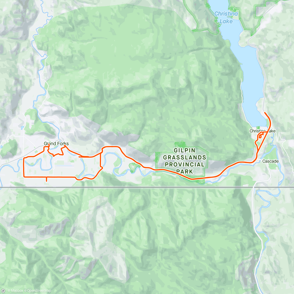 Mapa de la actividad, EZ CL Morning Ride
Smoochies for Latte