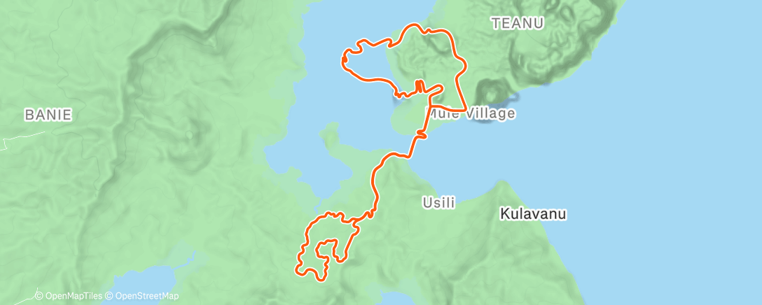 Map of the activity, Zwift - Road to Ruins in Watopia