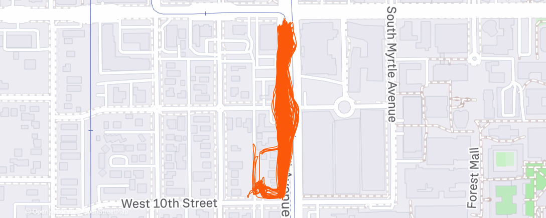 Map of the activity, Burrito league day 6