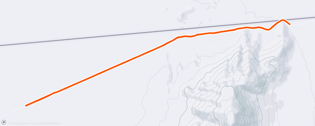 Map of the activity, Morning Trail Run