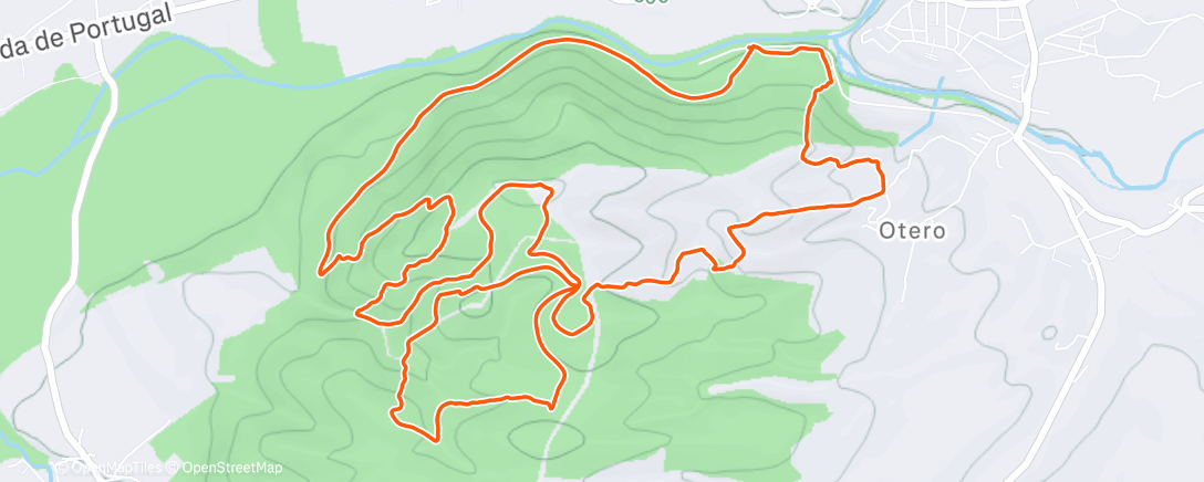 Map of the activity, Pajariel con una buena pandilla