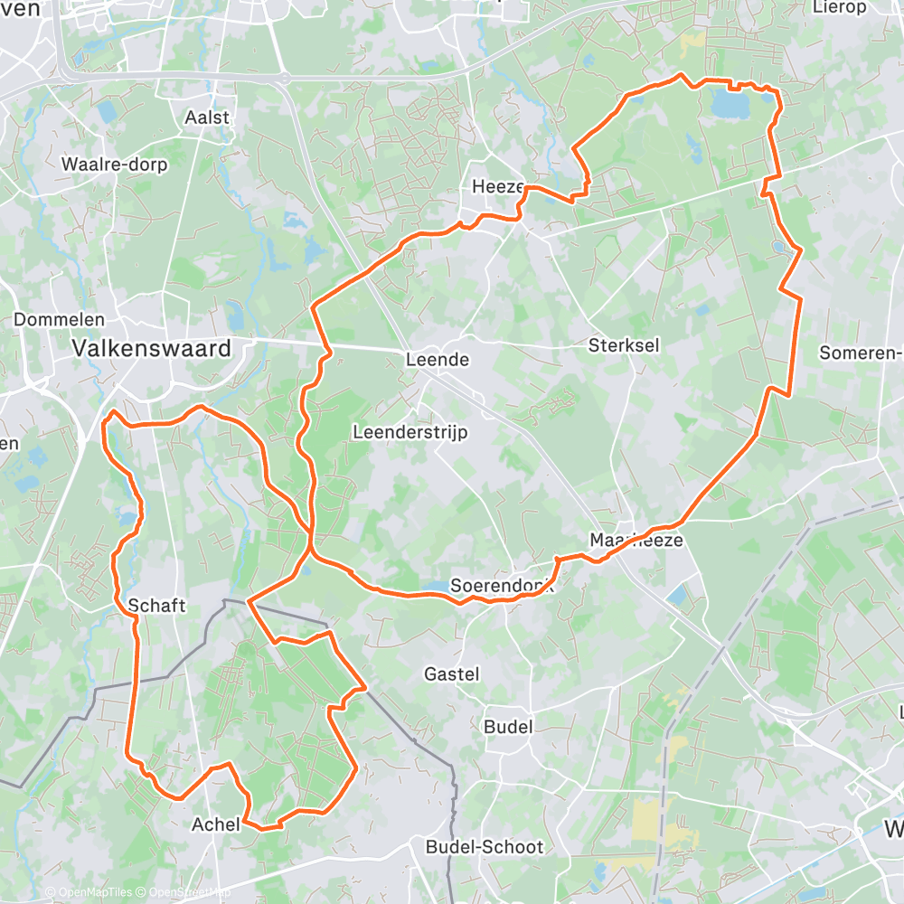 Map of the activity