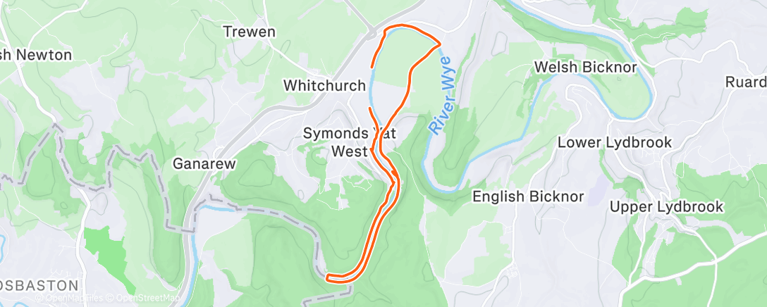 Карта физической активности (Morning Hike)