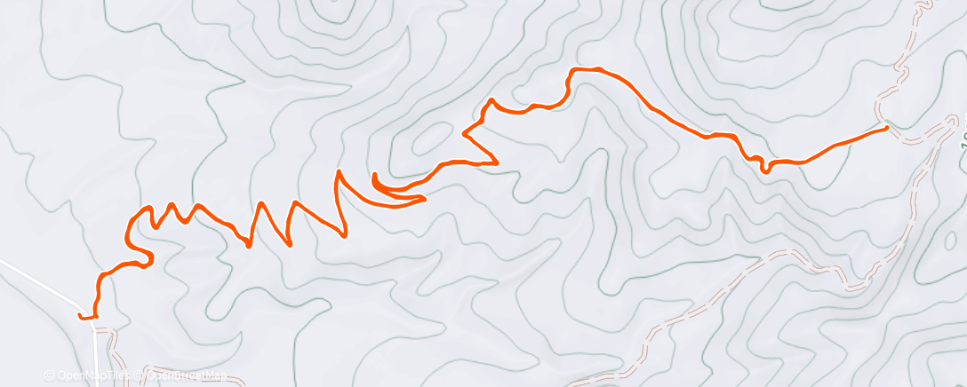 Map of the activity, Afternoon Ride