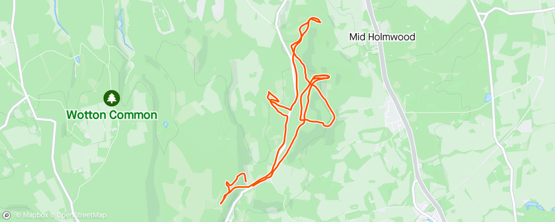 Map of the activity, Riding with Eme and sian