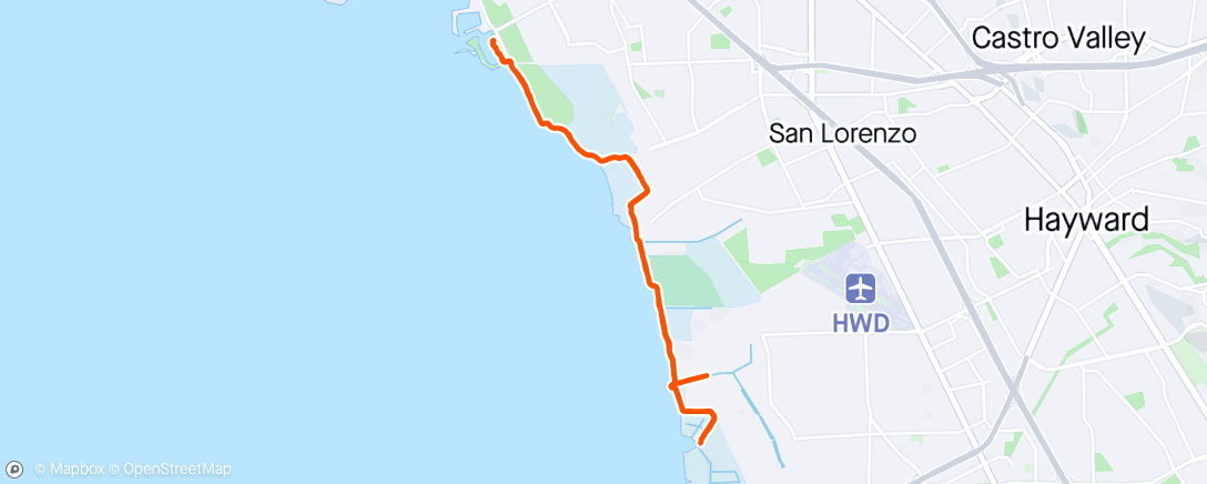 Map of the activity, Long Run