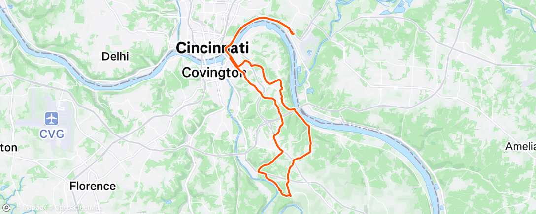 Map of the activity, Climbing with Scott