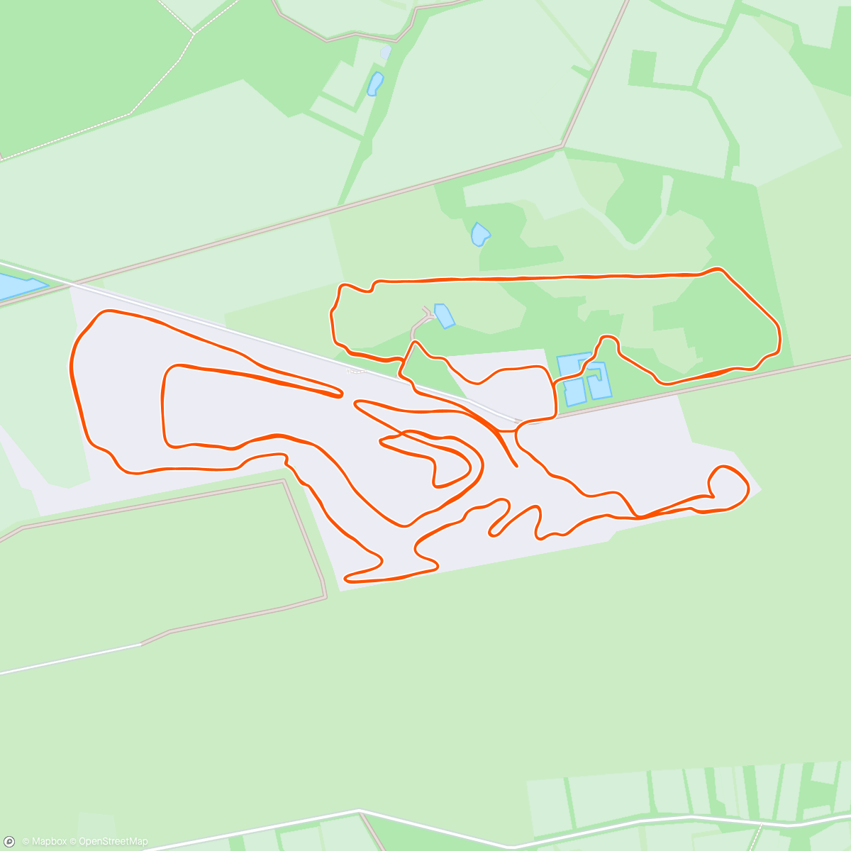 Map of the activity, Rock n' Trail - 20km