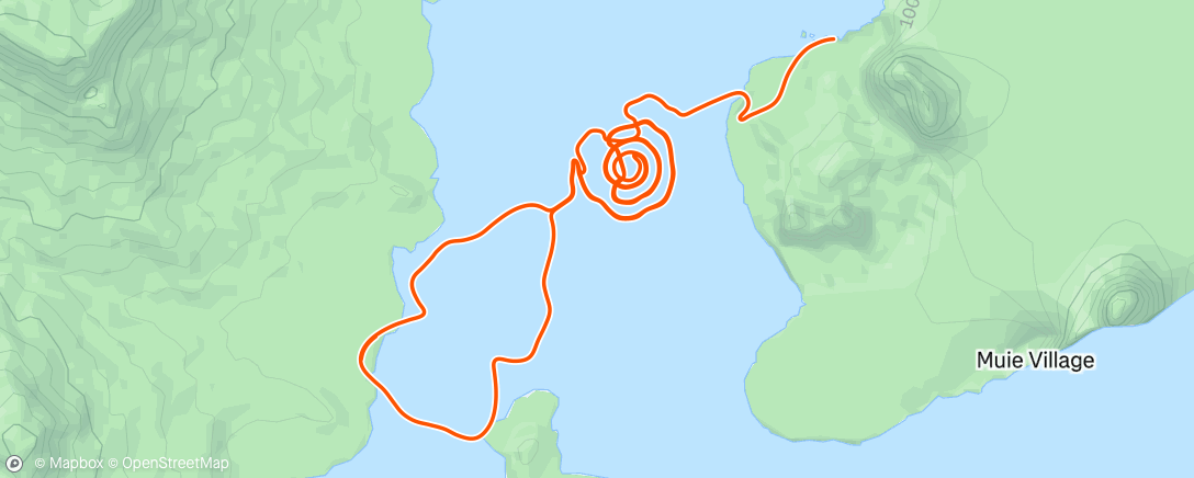 Map of the activity, Zwift - Cadence Pyramid in Watopia