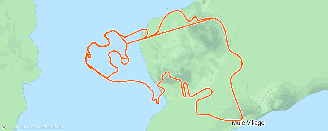 Mapa da atividade, Time crunched today so 10 x 40/20 10 x 30/30 and 10 x 20/40 saves the day