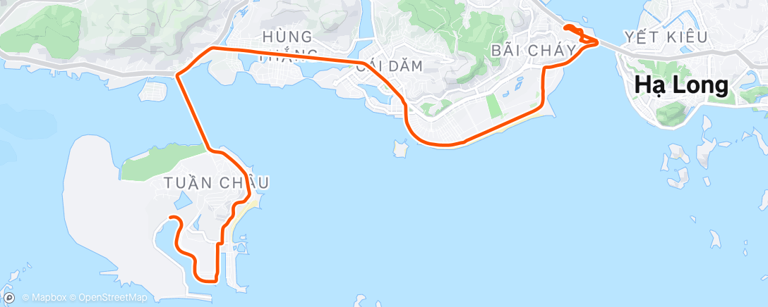 Map of the activity, ROUVY - Vietnam - the awesome Ha Long Bay