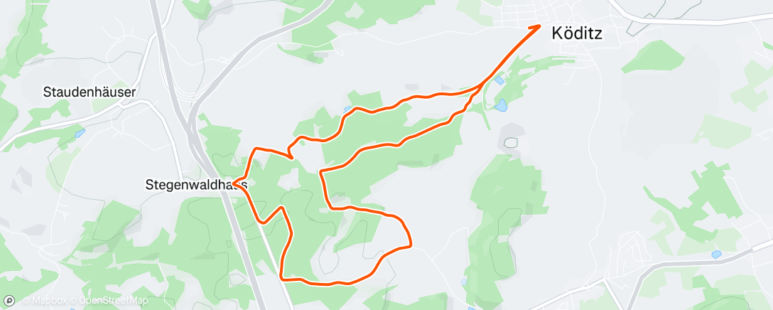 Map of the activity, Wintersonnenrun ☀️😎... zum Glück muss der Hund raus. 🐕‍🦺🥰🏃🏼‍♀️