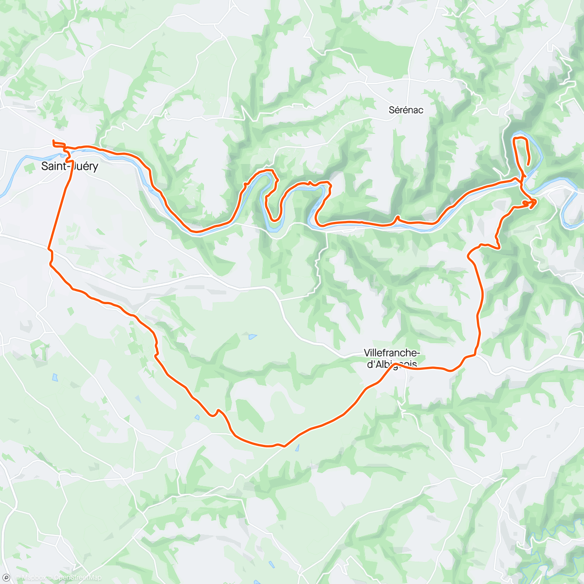 Map of the activity, Ambialet