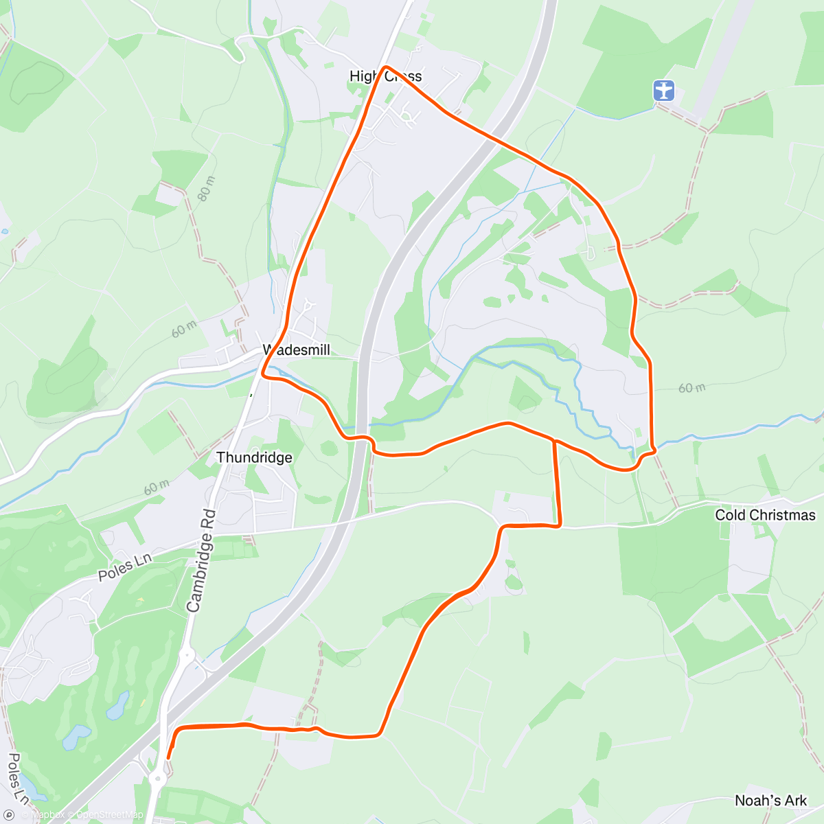 Map of the activity, MWL Ware
