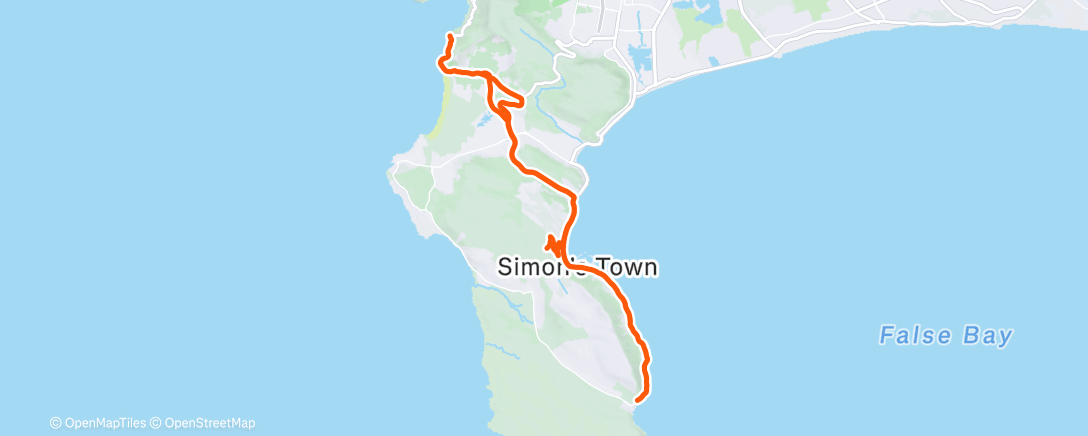 Map of the activity, Morning Ride