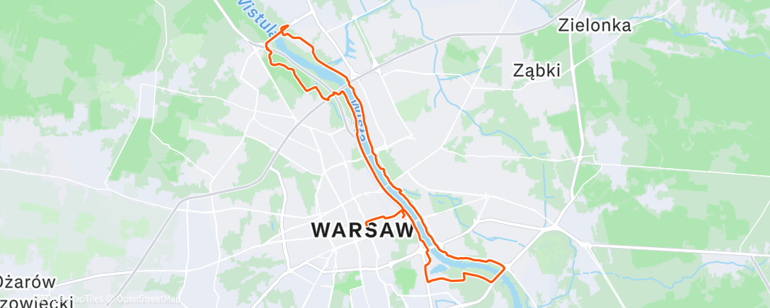 Map of the activity, Ciepłe (sic!) Mosty