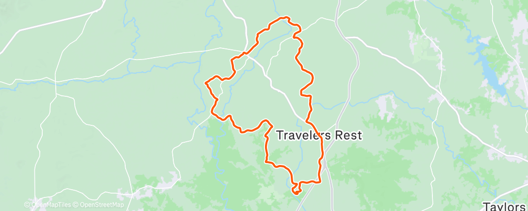 Map of the activity, Super Slow and Short