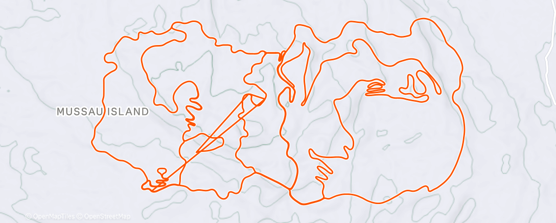 Map of the activity, Morning Ride