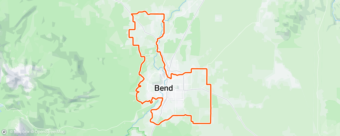 Map of the activity, MTB on da road VOL. 2